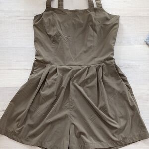 Vuori Olive Green Jumpsuit